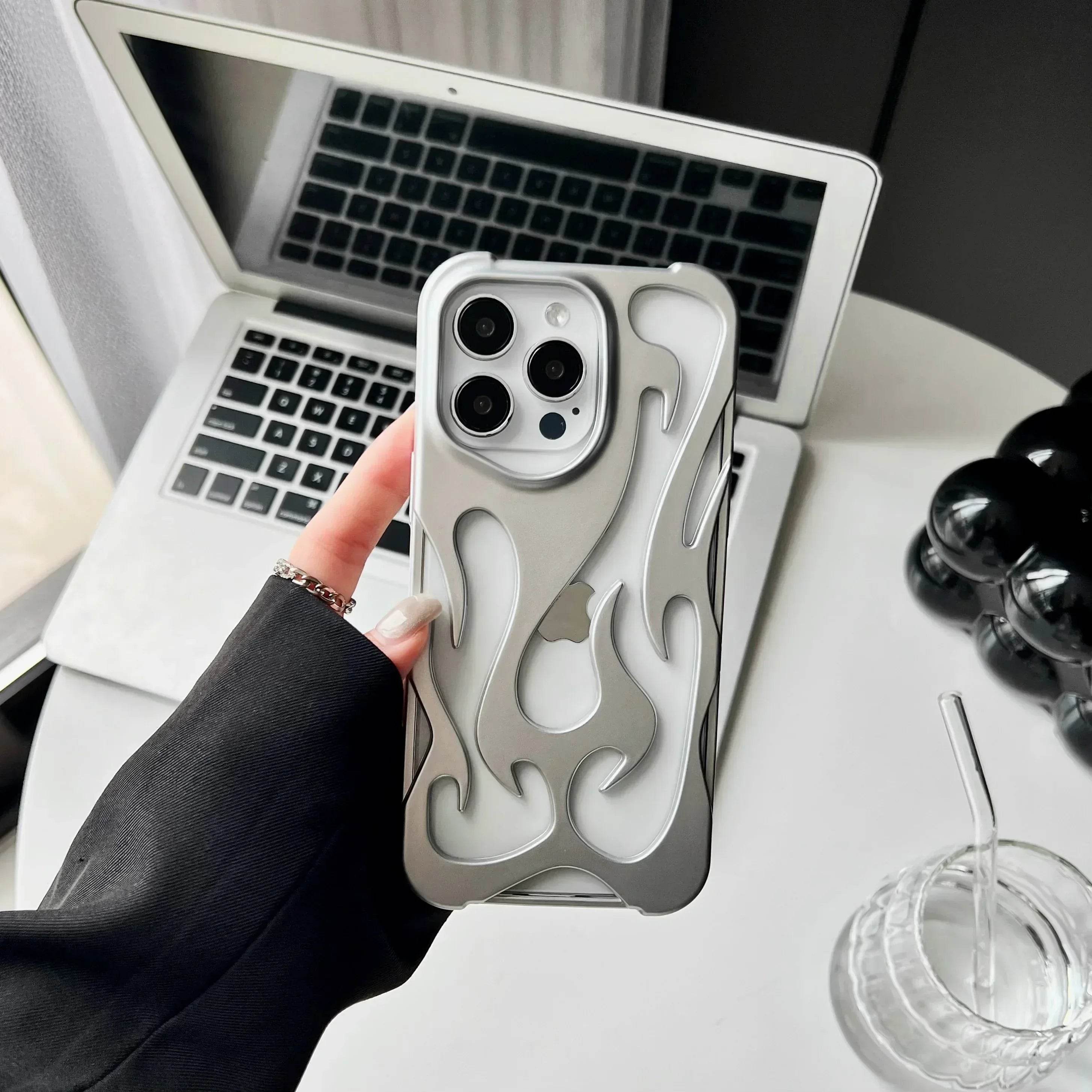 Matte Flame iPhone Case Vox Megastore