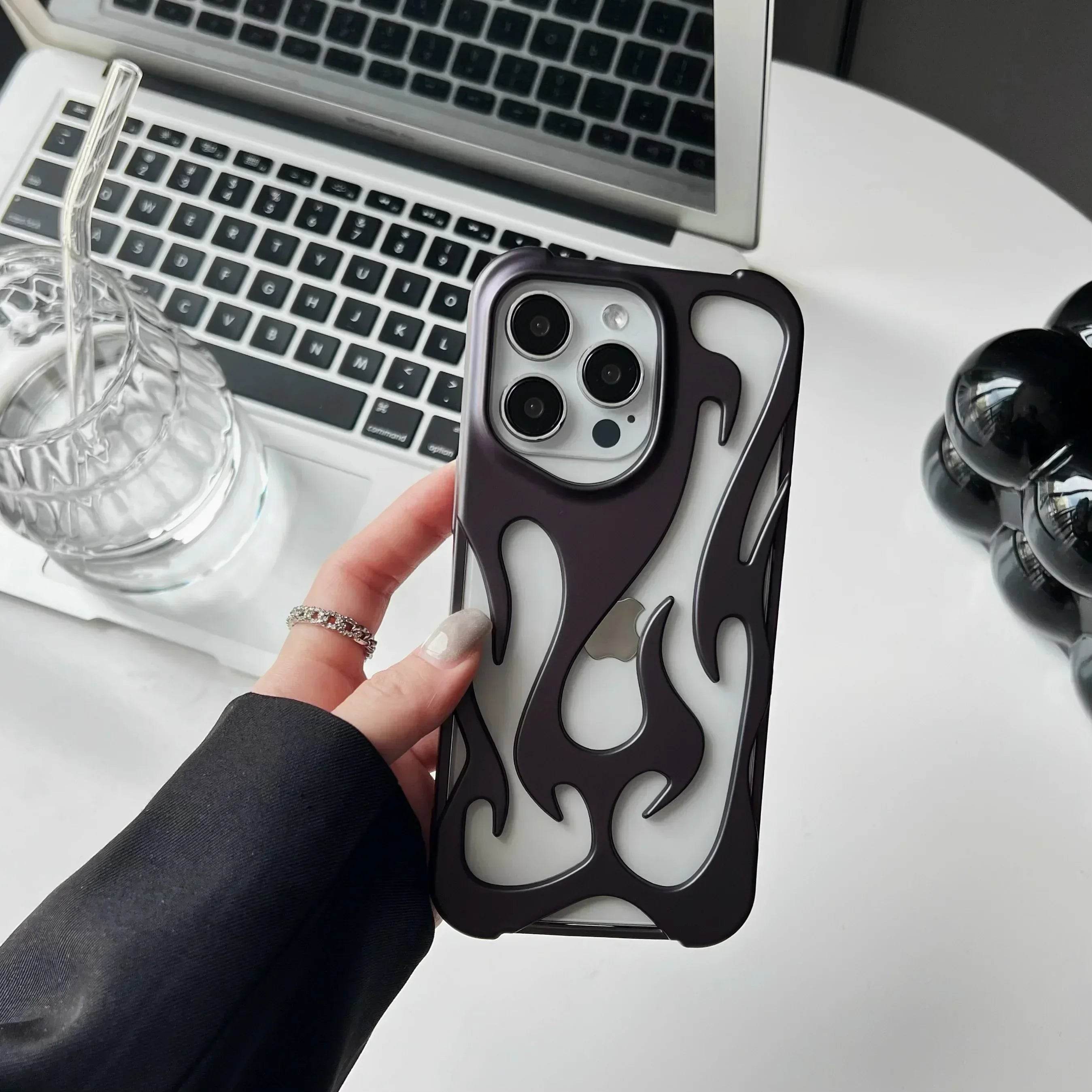 Matte Flame iPhone Case Vox Megastore