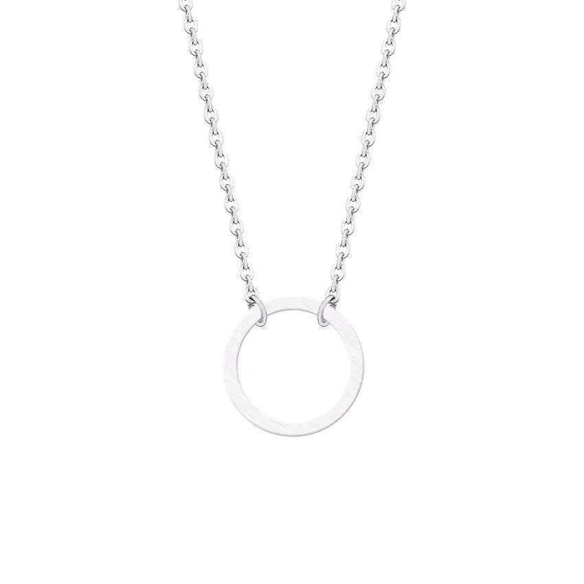 Minimalist Circle Necklace Vox Megastore