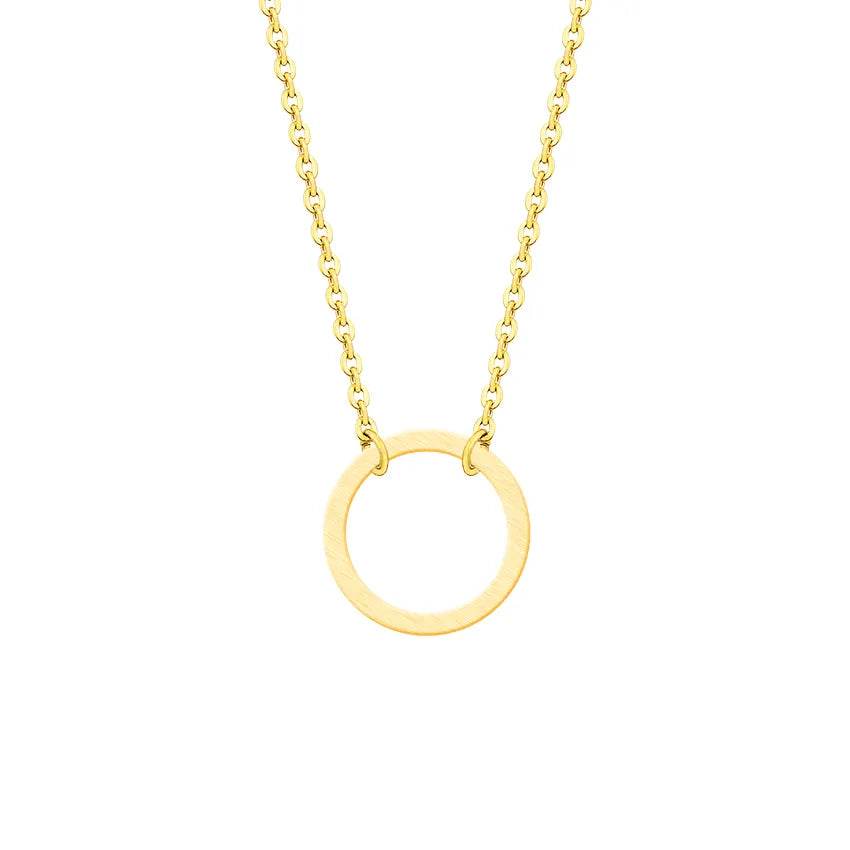 Minimalist Circle Necklace Vox Megastore