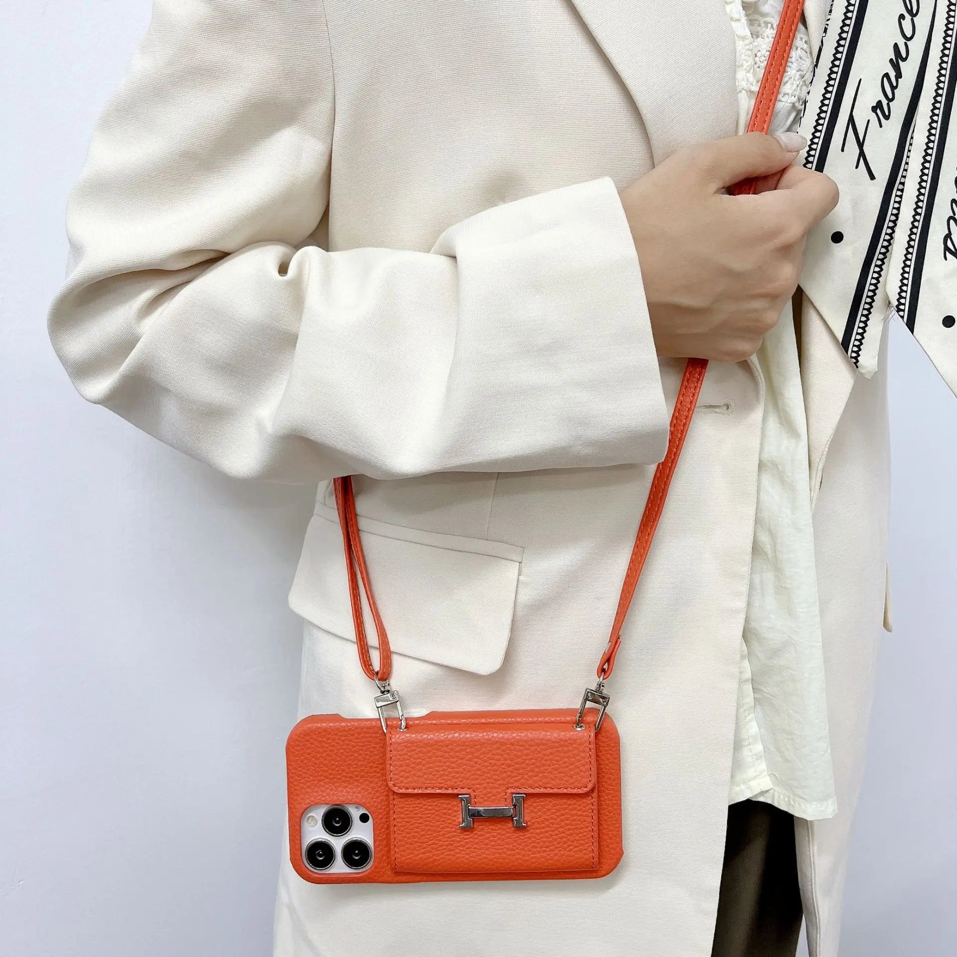 Pastel Crossbody H Wallet iPhone Case Vox Megastore