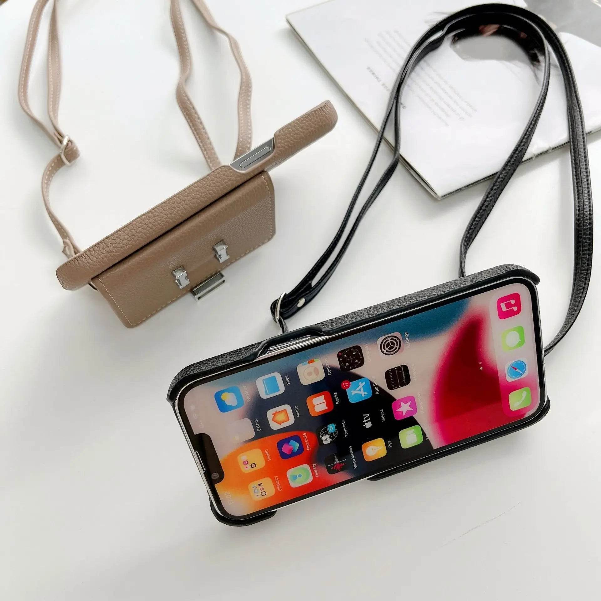 Pastel Crossbody H Wallet iPhone Case Vox Megastore