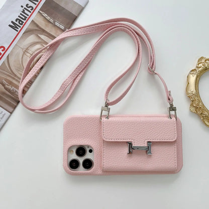 Pastel Crossbody H Wallet iPhone Case Vox Megastore
