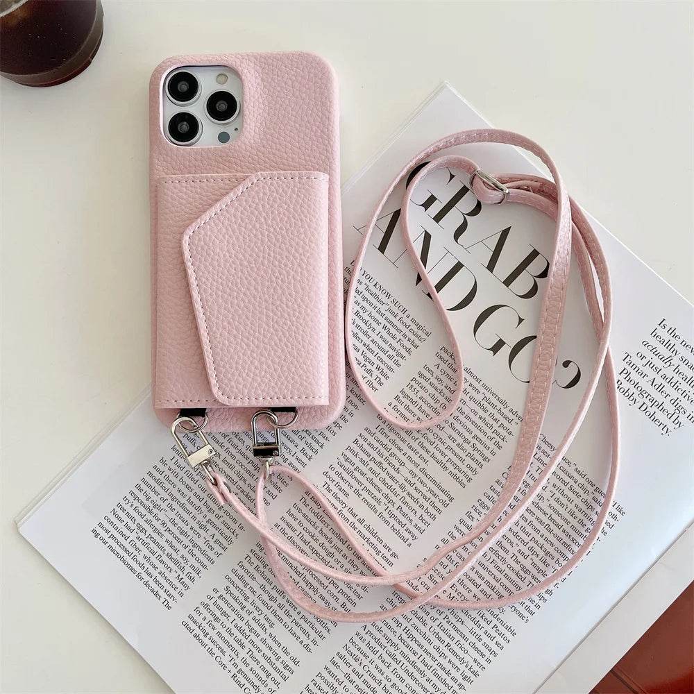Pastel Crossbody Wallet iPhone Case Vox Megastore