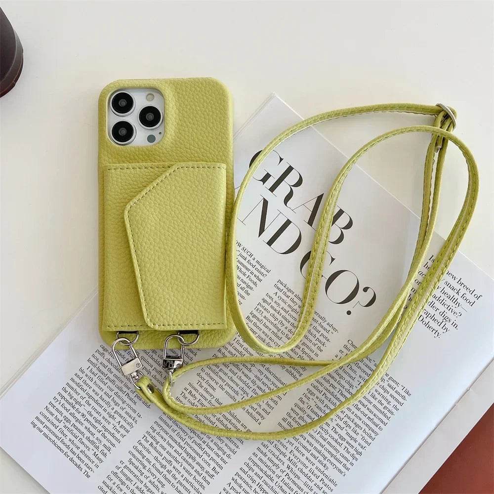 Pastel Crossbody Wallet iPhone Case Vox Megastore