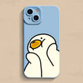 Pastel Funny Duck Silicone iPhone Case Vox Megastore