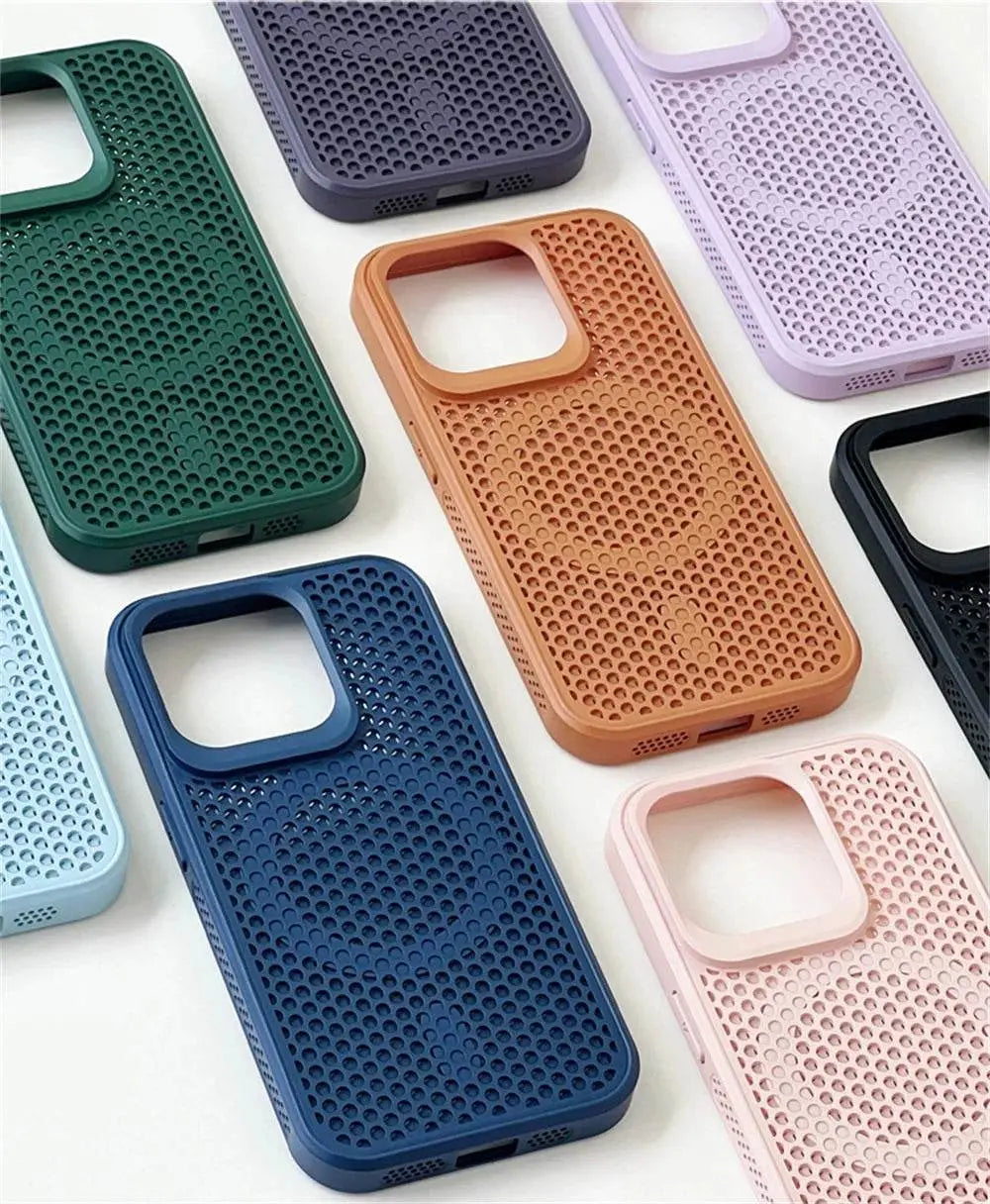 Pastel Mesh iPhone Case (MagSafe Compatible) Vox Megastore
