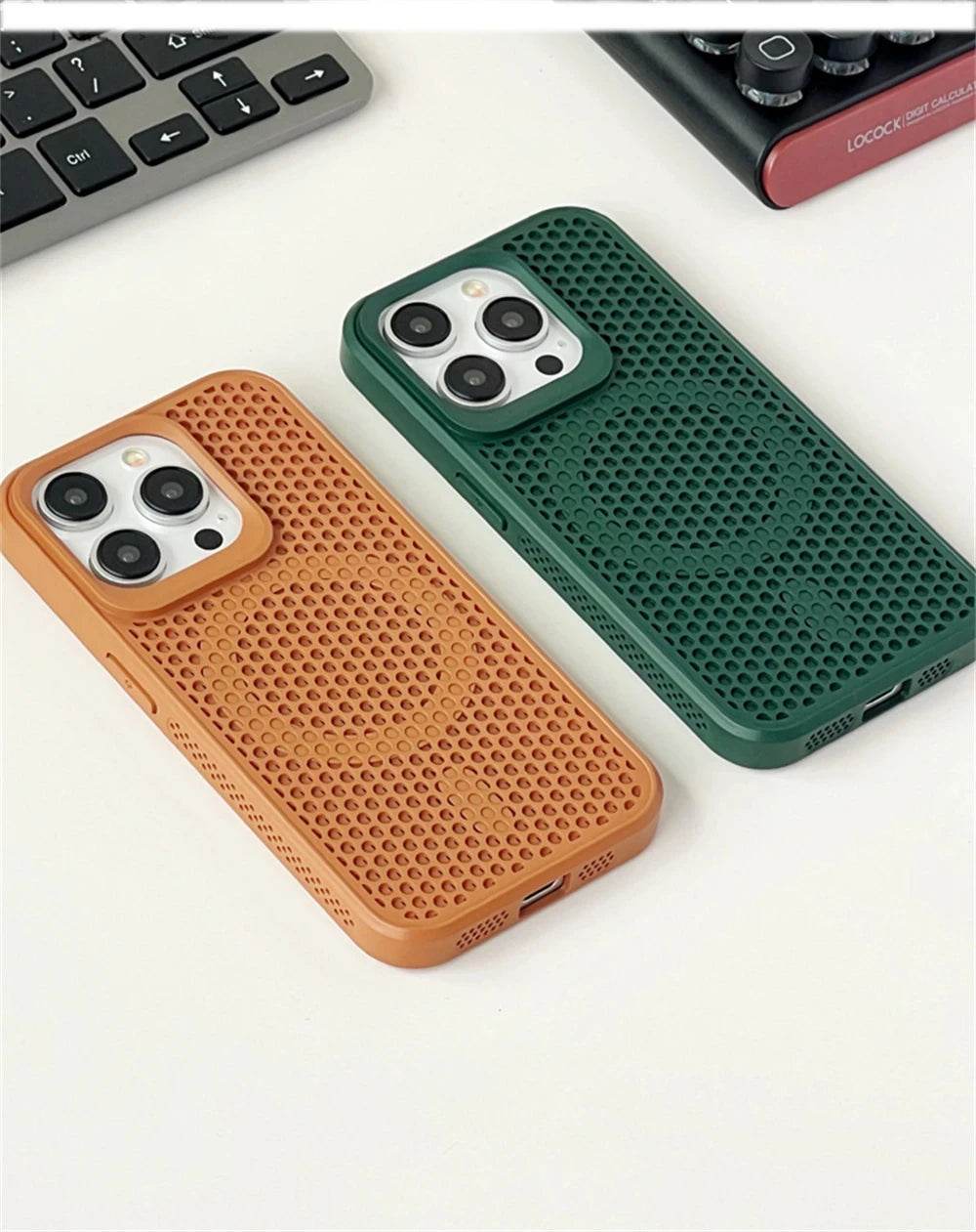 Pastel Mesh iPhone Case (MagSafe Compatible) Vox Megastore