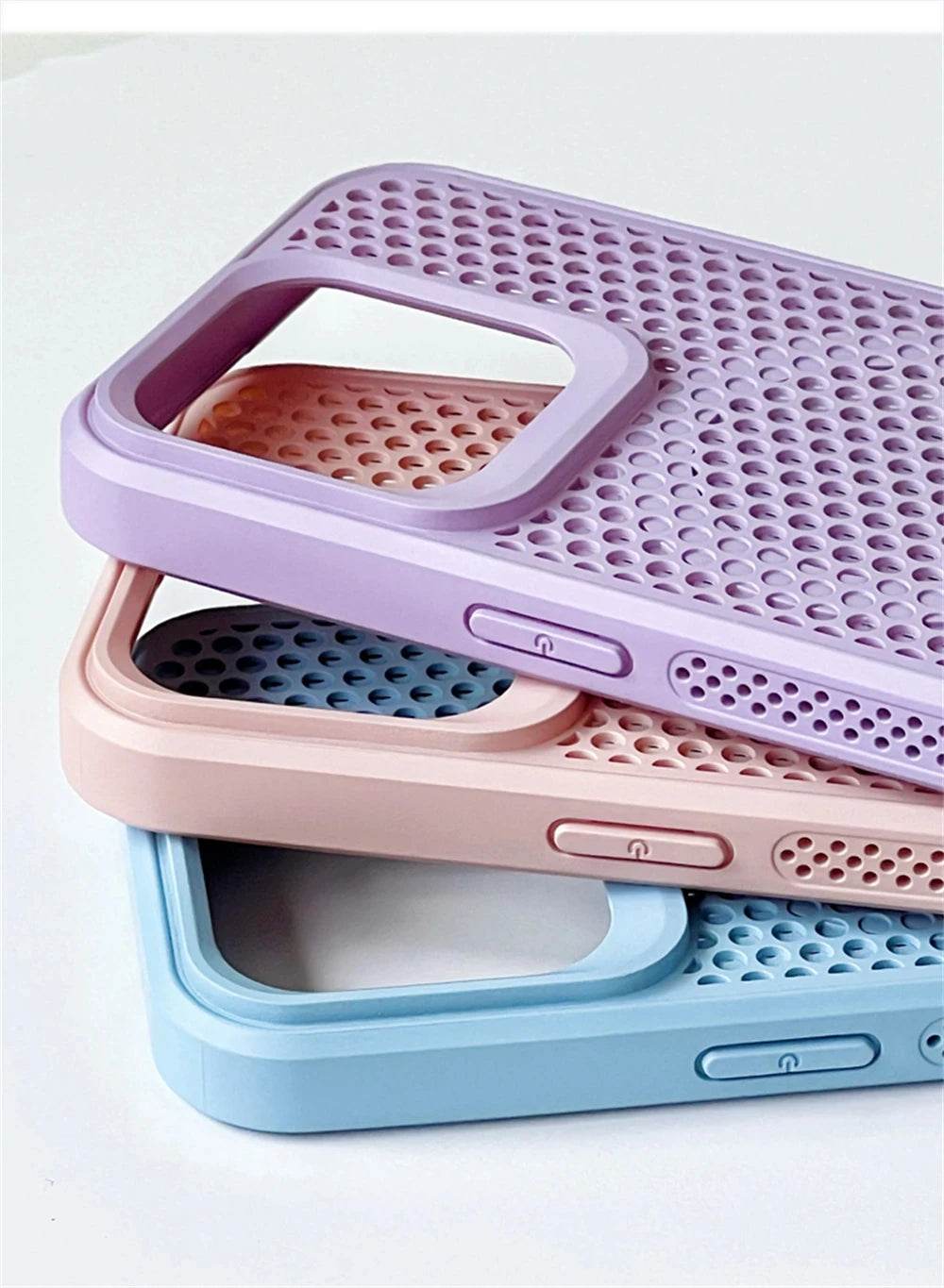 Pastel Mesh iPhone Case (MagSafe Compatible) Vox Megastore