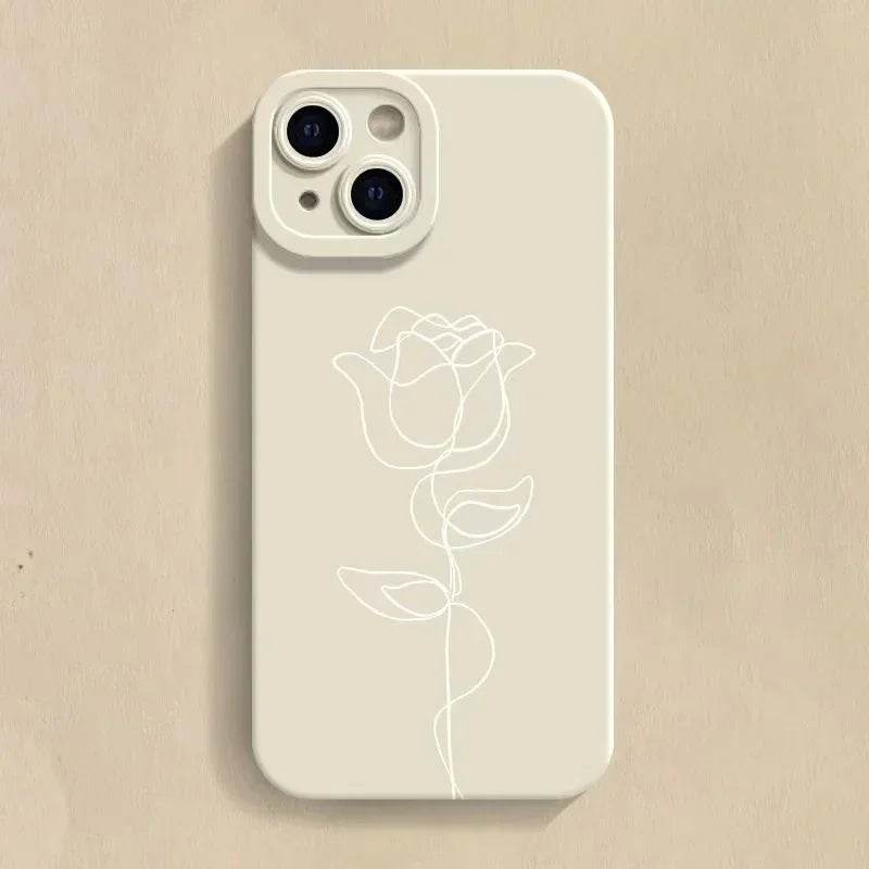 Pastel Rose Silicone iPhone Case Vox Megastore
