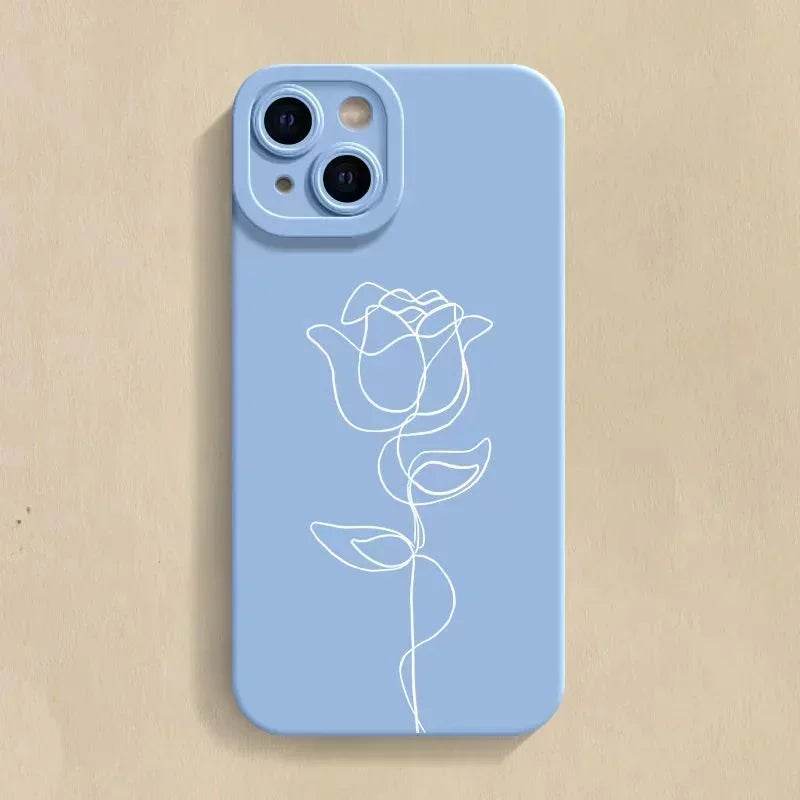 Pastel Rose Silicone iPhone Case Vox Megastore