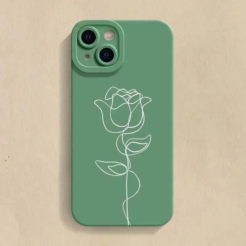 Pastel Rose Silicone iPhone Case Vox Megastore