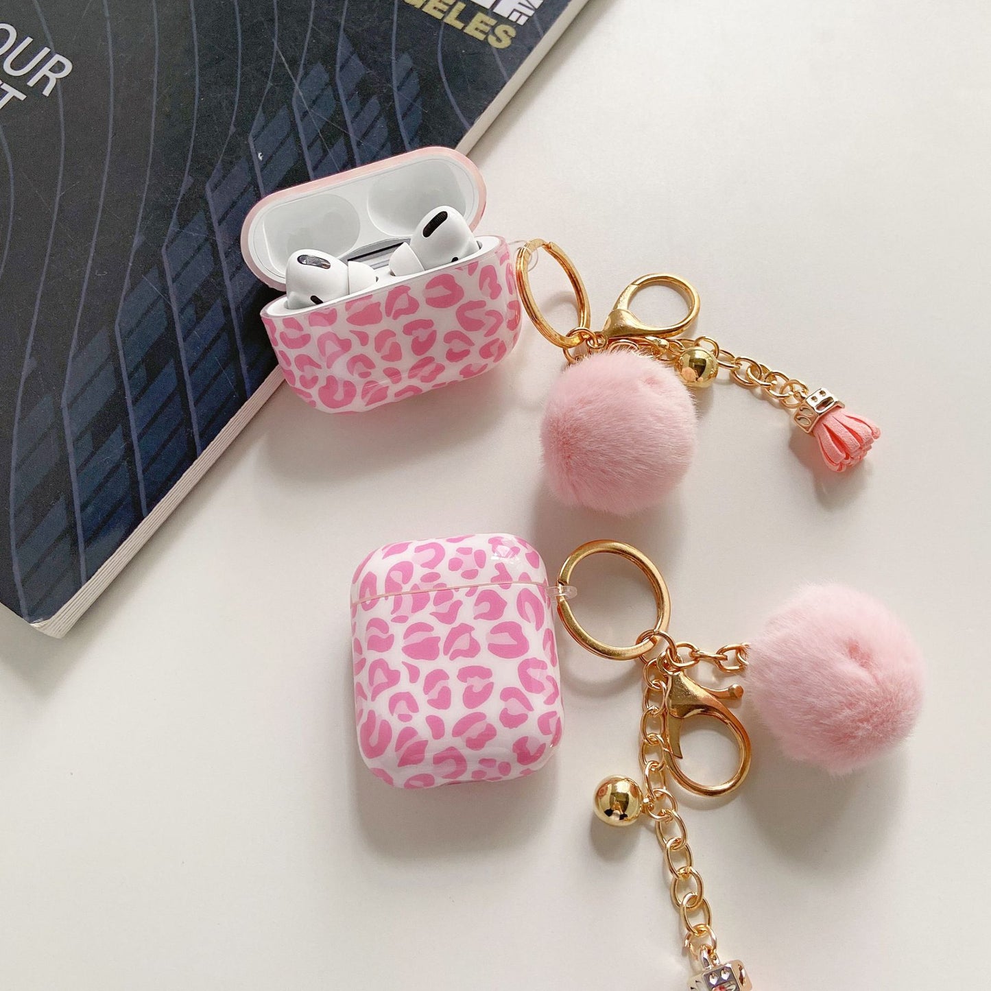 Pink Cheetah AirPods Case - Vox Megastore