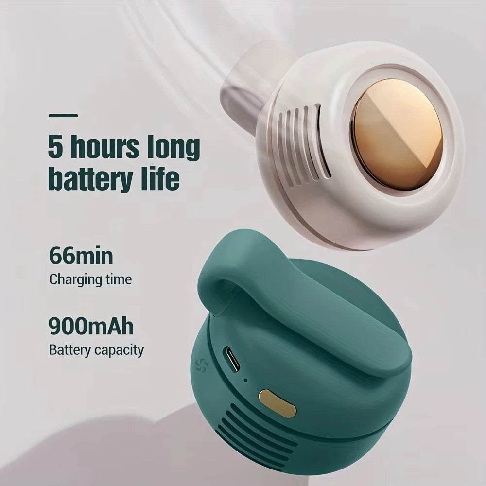 Portable Mini Rechargeable Clip-On Waist & Neck Fan - Vox Megastore  