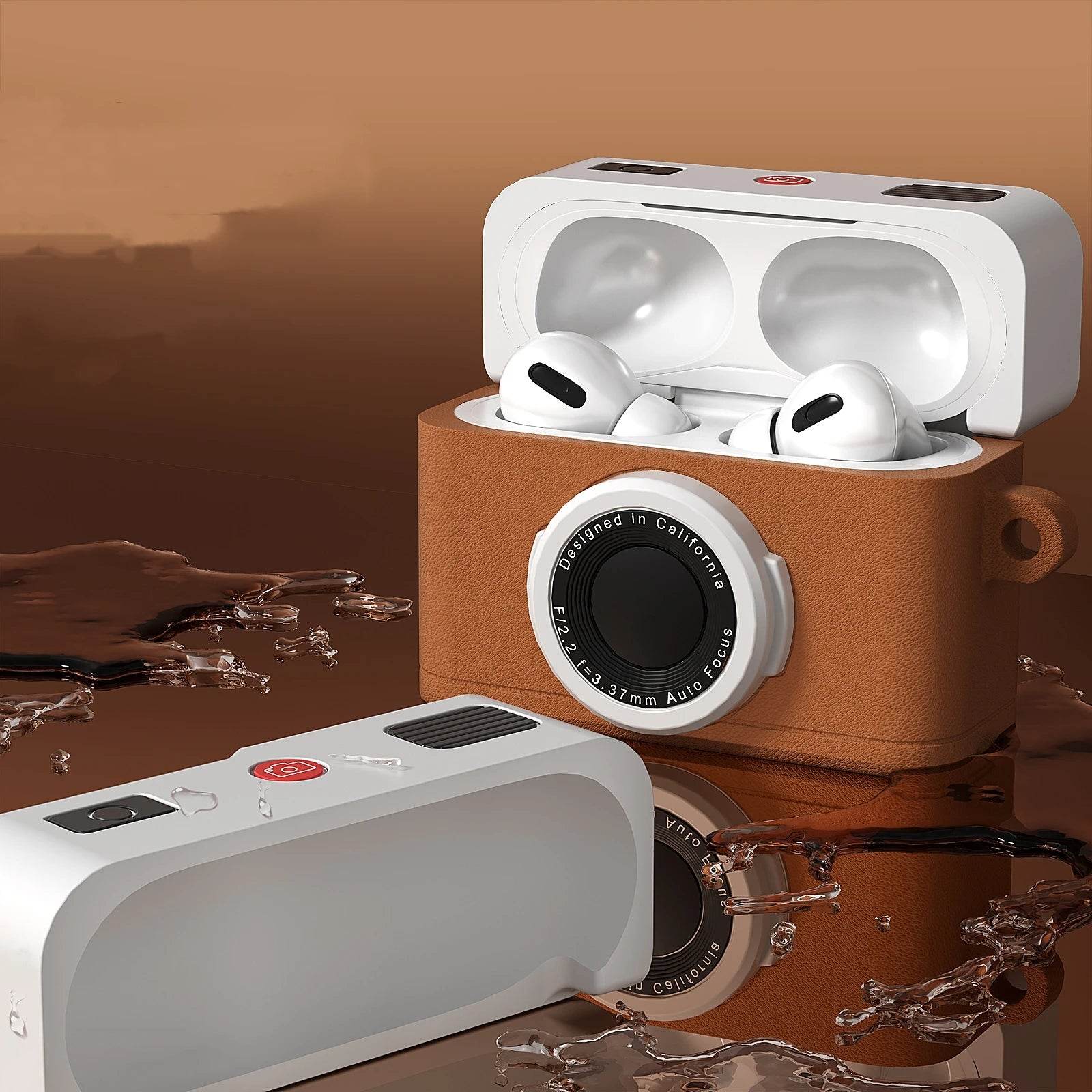 Retro Camera AirPods Case Vox Megastore