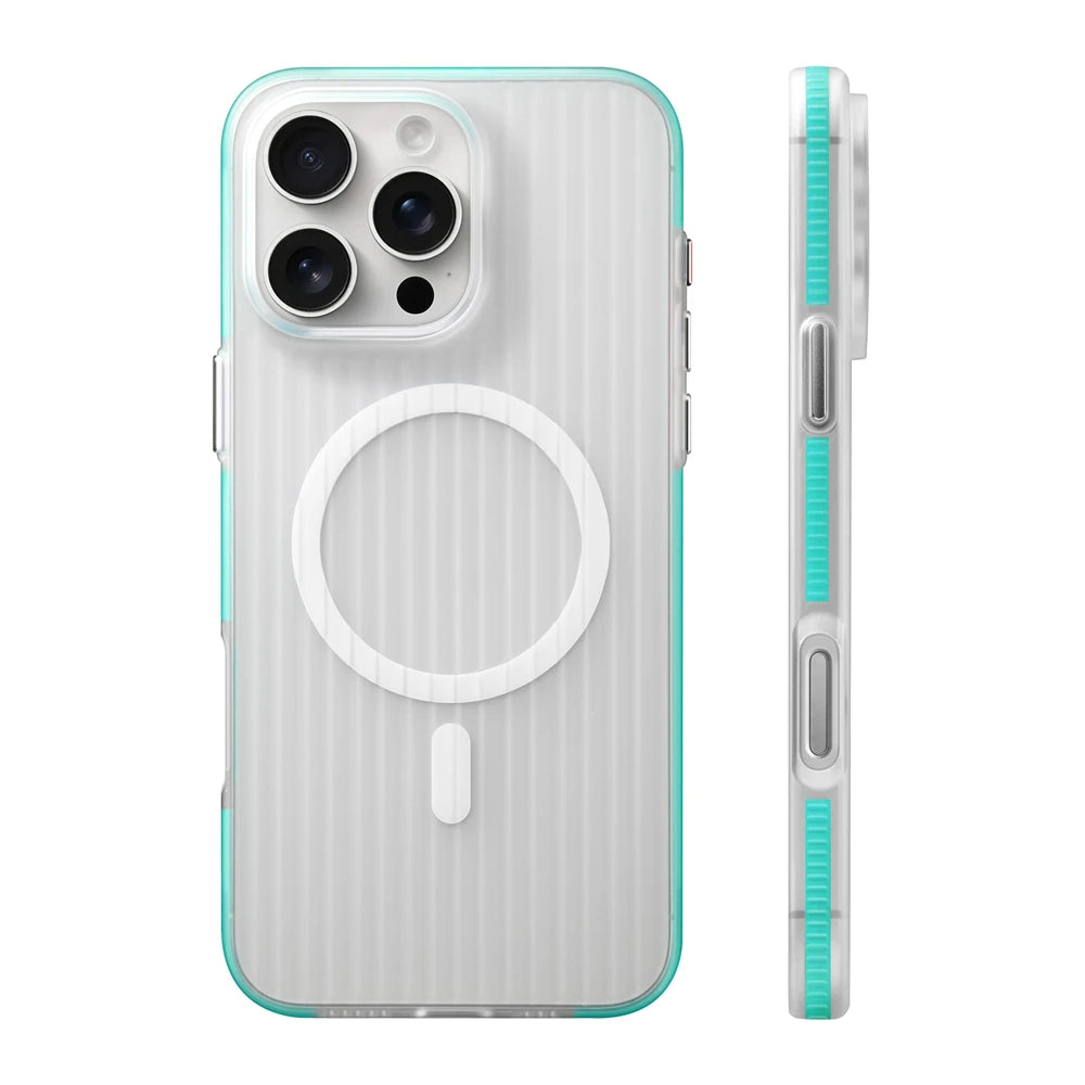 Ribbed Frosted iPhone Case (MagSafe Compatible) - Vox Megastore  