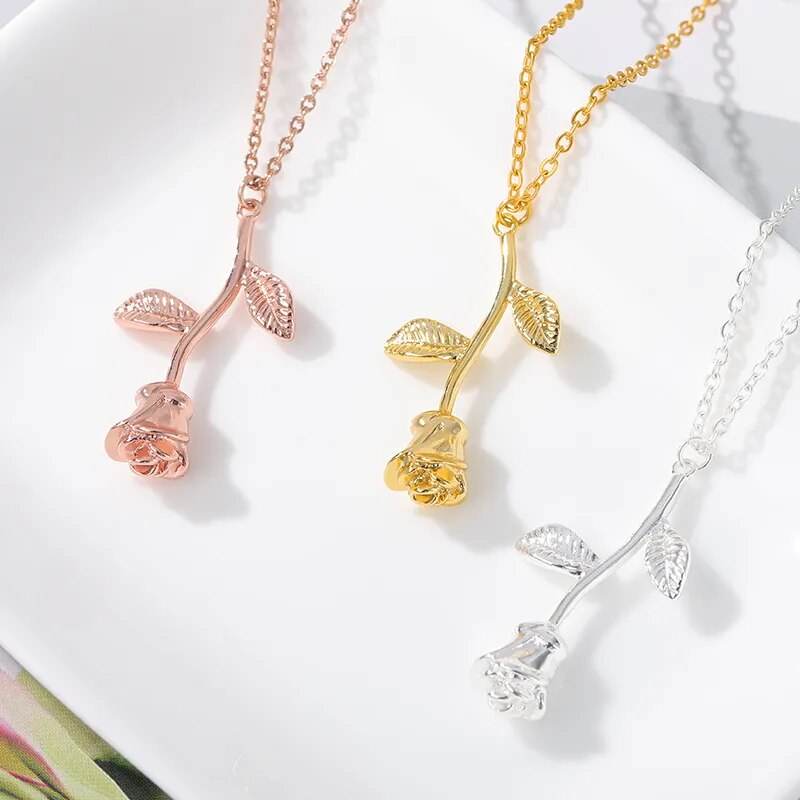 Rose Flower Necklace Vox Megastore
