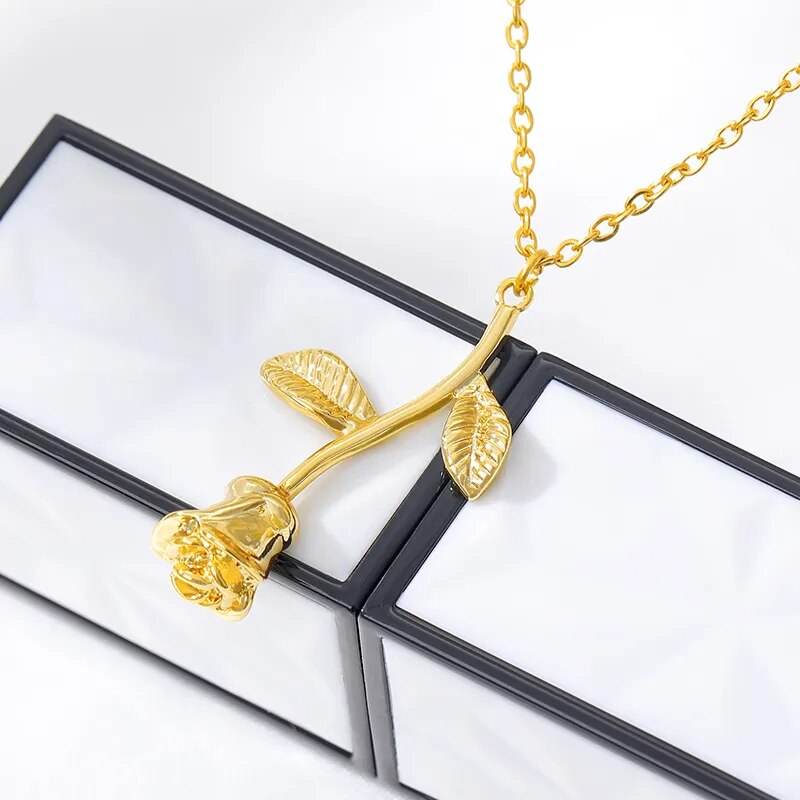 Rose Flower Necklace Vox Megastore
