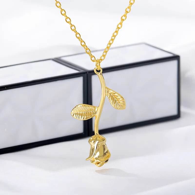 Rose Flower Necklace Vox Megastore