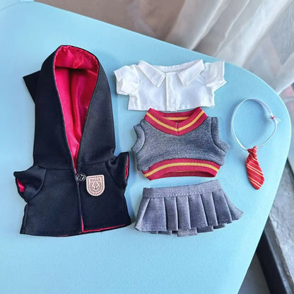 Harry Potter Labubu Doll Outfit – Wizard Robe Uniform Costume
