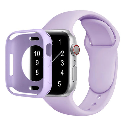 Silicone Band & Case for Apple Watch