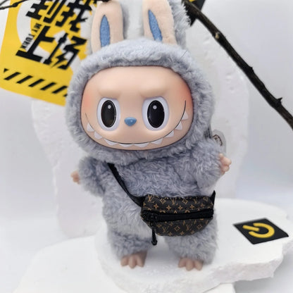 LV Fanny Bag for Labubu Doll – Luxury Monogram Print Accessory