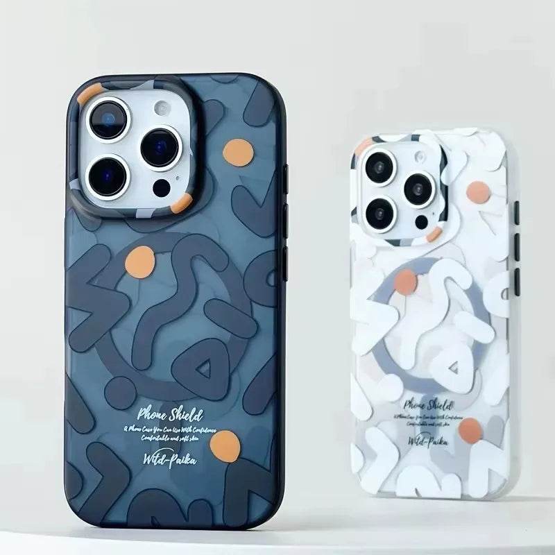 Geometric Graffiti MagSafe iPhone Case - Vox Megastore