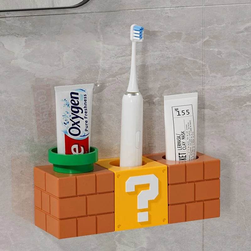 Super Mario Wall-Mounted Toothbrush Holder - Vox Megastore