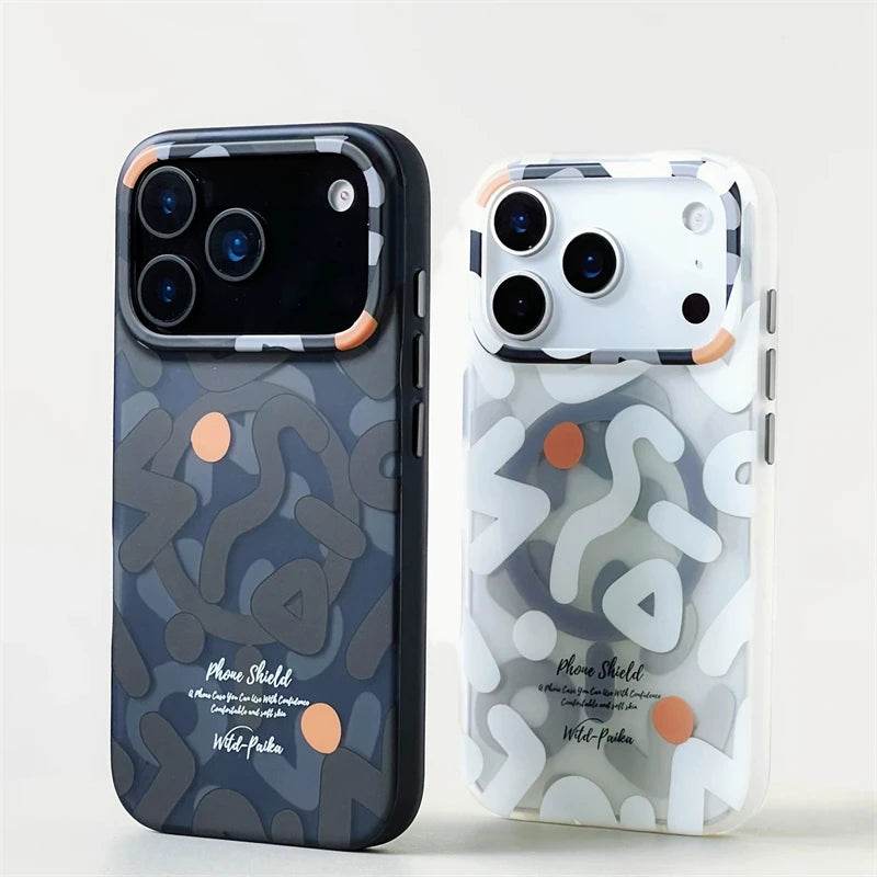 Geometric Graffiti MagSafe iPhone Case - Vox Megastore