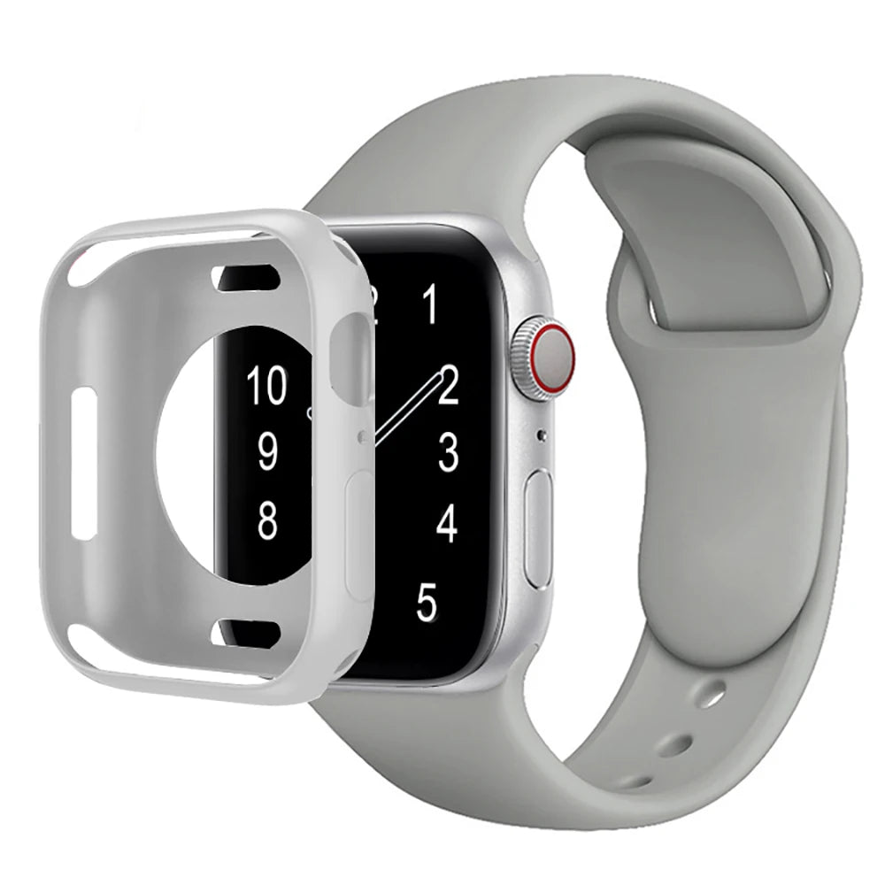 Silicone Band & Case for Apple Watch