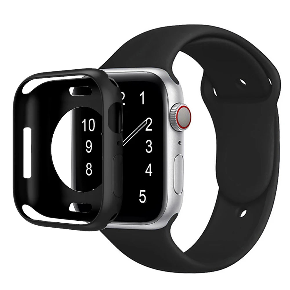 Silicone Band & Case for Apple Watch