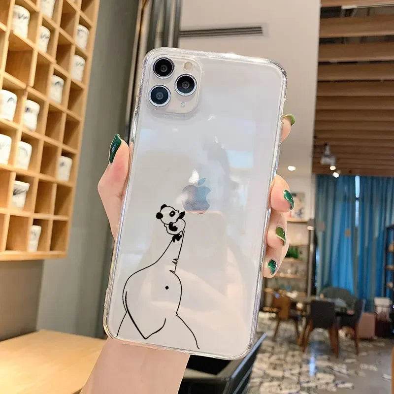 Cute Panda iPhone Case - Vox Megastore