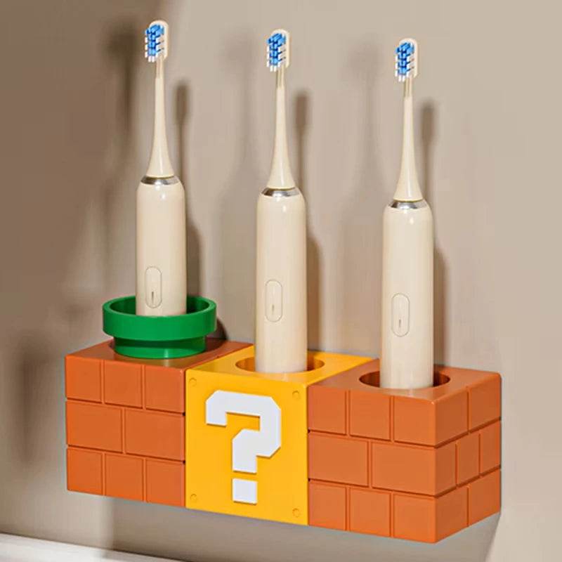 Super Mario Wall-Mounted Toothbrush Holder - Vox Megastore