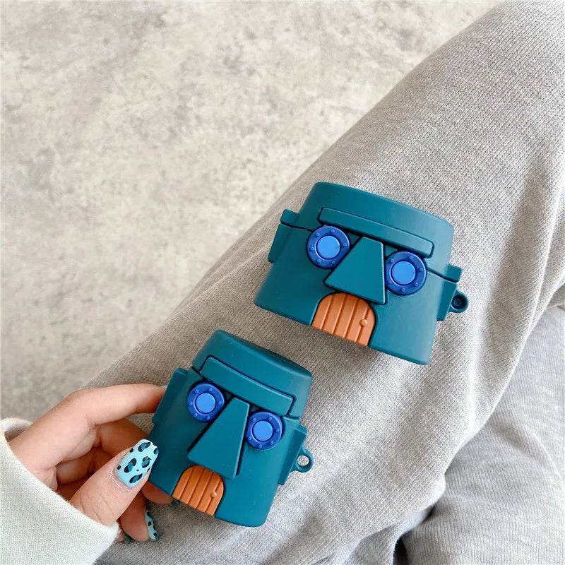 SpongeBob’s & Squidward Pineapple House Case For Airpods - Vox Megastore