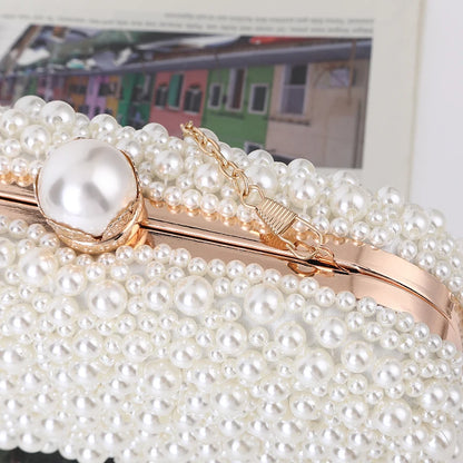 Luxury Pearl Bridal Clutch - Vox Megastore  