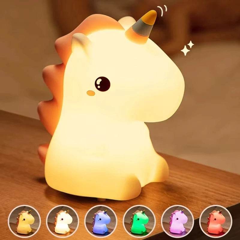 Unicorn Silicone Night Light - Vox Megastore