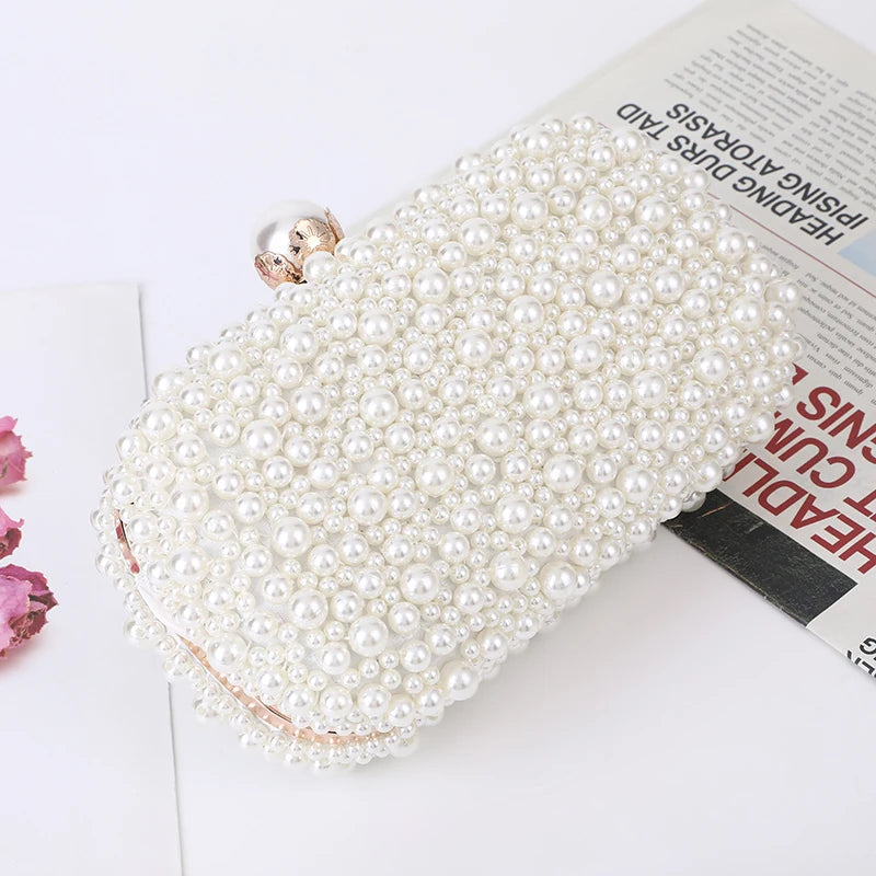 Luxury Pearl Bridal Clutch - Vox Megastore  