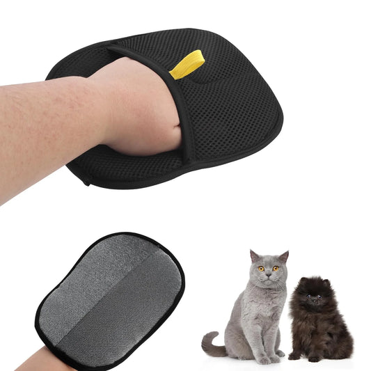 Reusable Pet Hair Removal Gloves – Grooming & Static Fur Remover