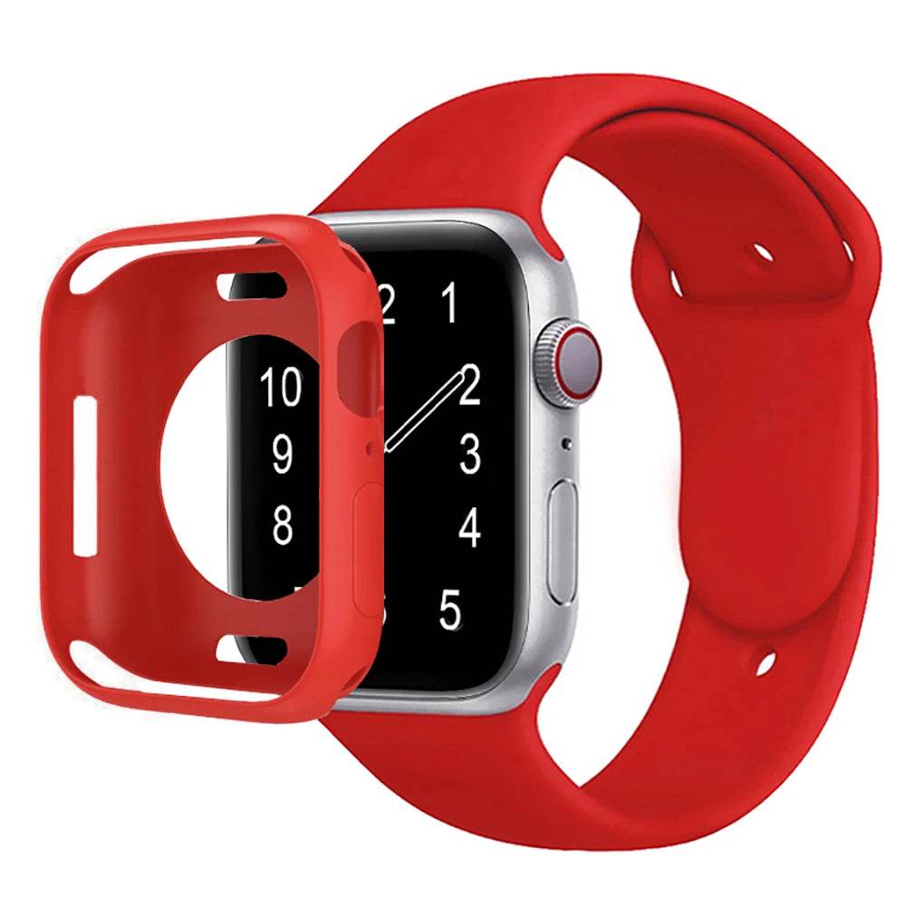 Silicone Band & Case for Apple Watch Vox Megastore