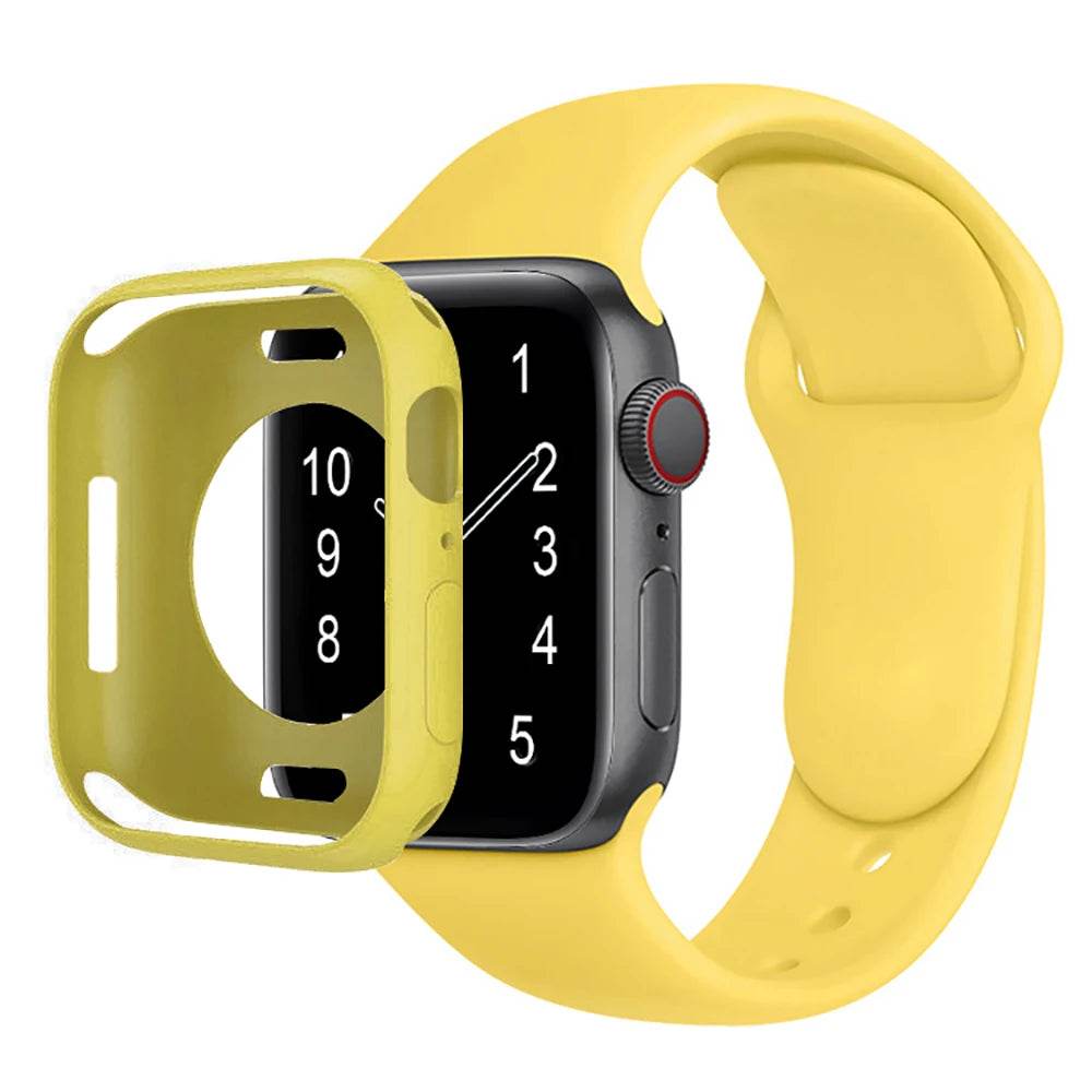 Silicone Band & Case for Apple Watch Vox Megastore