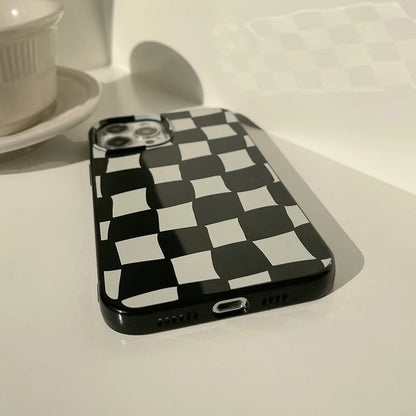 Twisted Checkerboard iPhone Case - Vox Megastore  