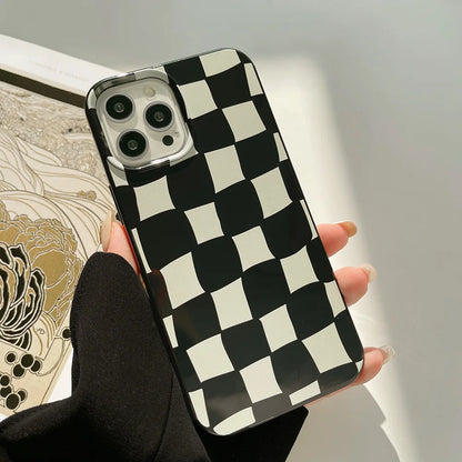 Twisted Checkerboard iPhone Case - Vox Megastore  