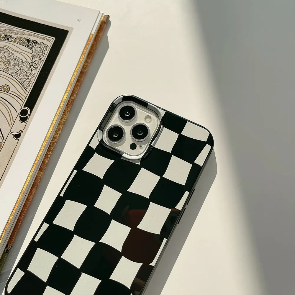 Twisted Checkerboard iPhone Case - Vox Megastore  