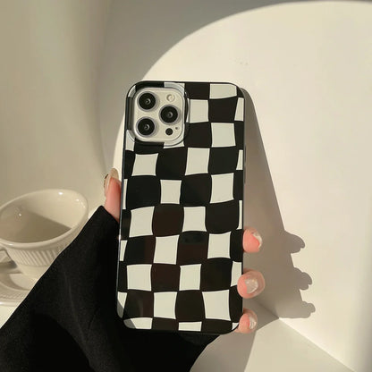 Twisted Checkerboard iPhone Case - Vox Megastore  