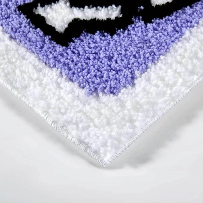 UNOH Card Design Faux Wool Rug - Ultra-Thin, Waterproof, Non-Slip Carpet - Vox Megastore  