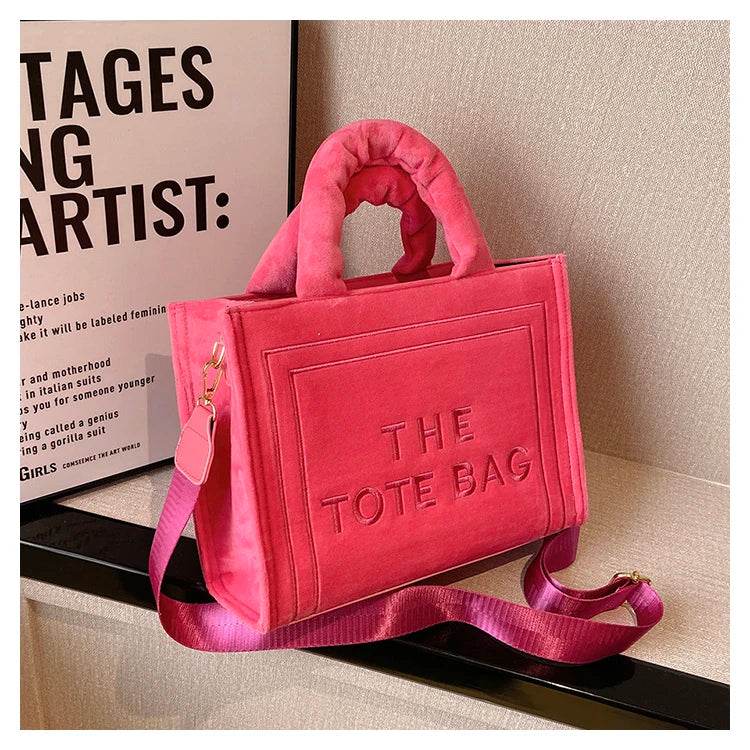 Velour Tote Bag Vox Megastore