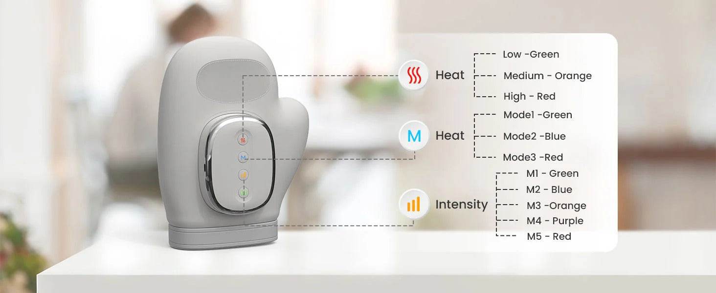 Wireless Hand Massager with Heat Compression - Vox Megastore  
