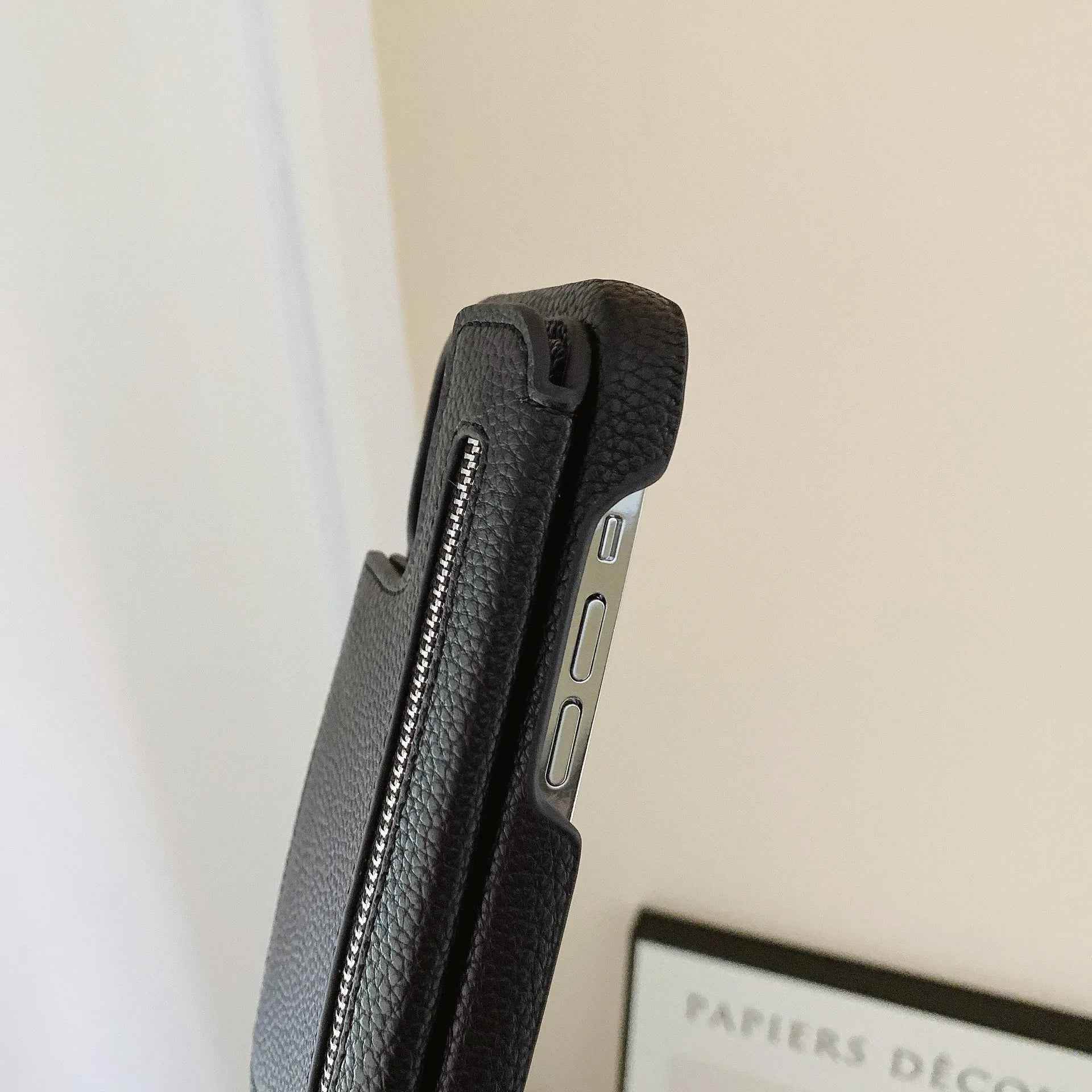 Zipper Wallet Mirror Lanyard iPhone Case Vox Megastore