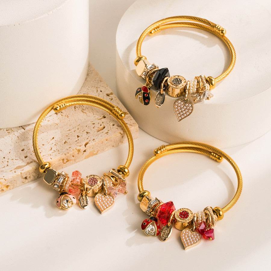 Charms Bracelet - Lady Bug Vox Megastore