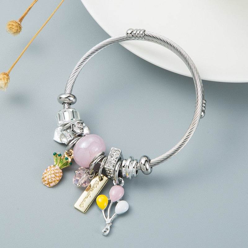 Charms Bracelet - Pineapple Vox Megastore
